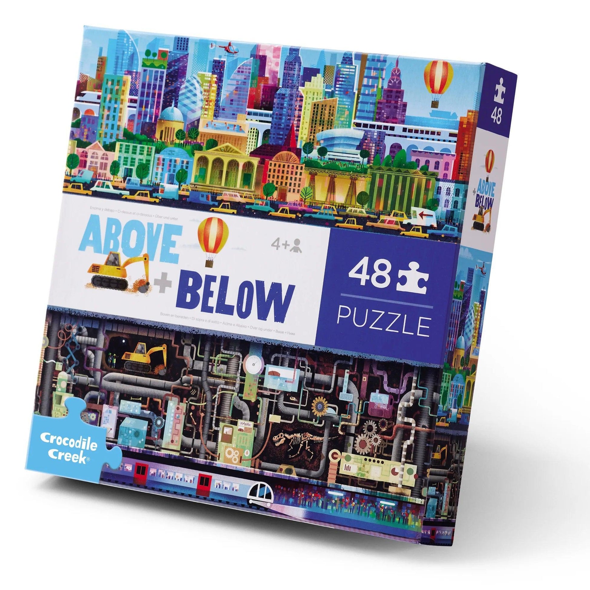 Above + Below 48-Piece Puzzle - Big City