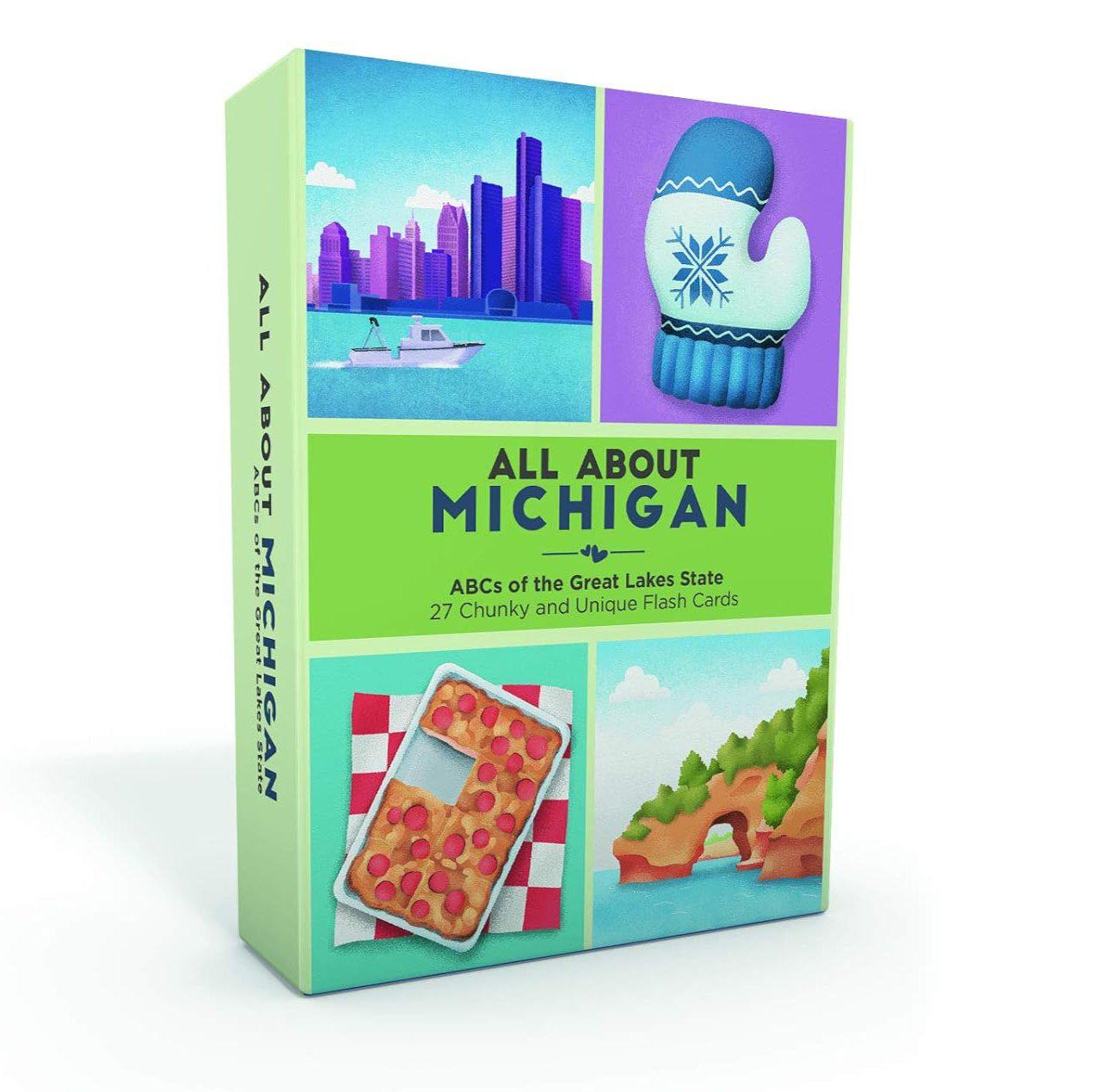 All About Michigan: ABCs of the Great Lake State Flashcards