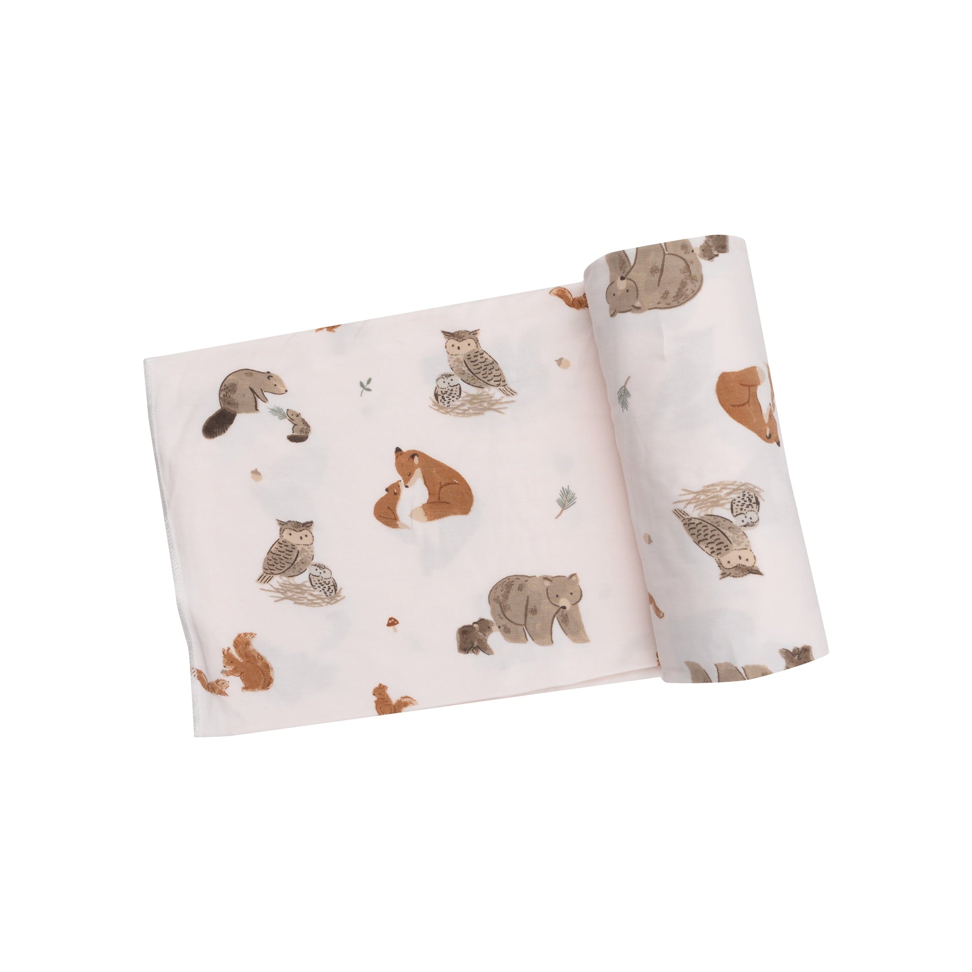 Angel Dear Bamboo Stretch Knit Swaddle Blanket - Soft Deer