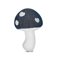 Apple Park Mushroom Rattle - Chambray