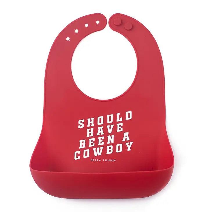 Bella Tunno Silicone Wonder Bib - Should Have Been a Cowboy