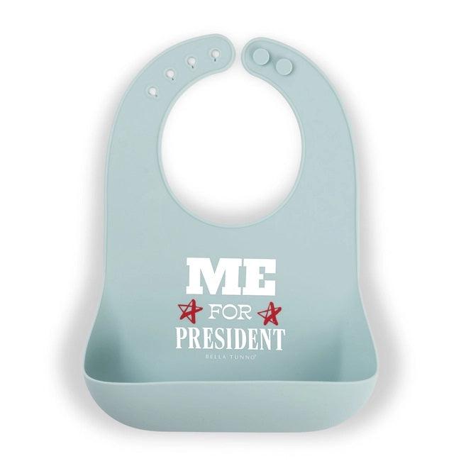 Bella Tunno Silicone Wonder Bib - Me for President