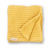 Bella Tunno Waffle Baby Blanket - Sunshine