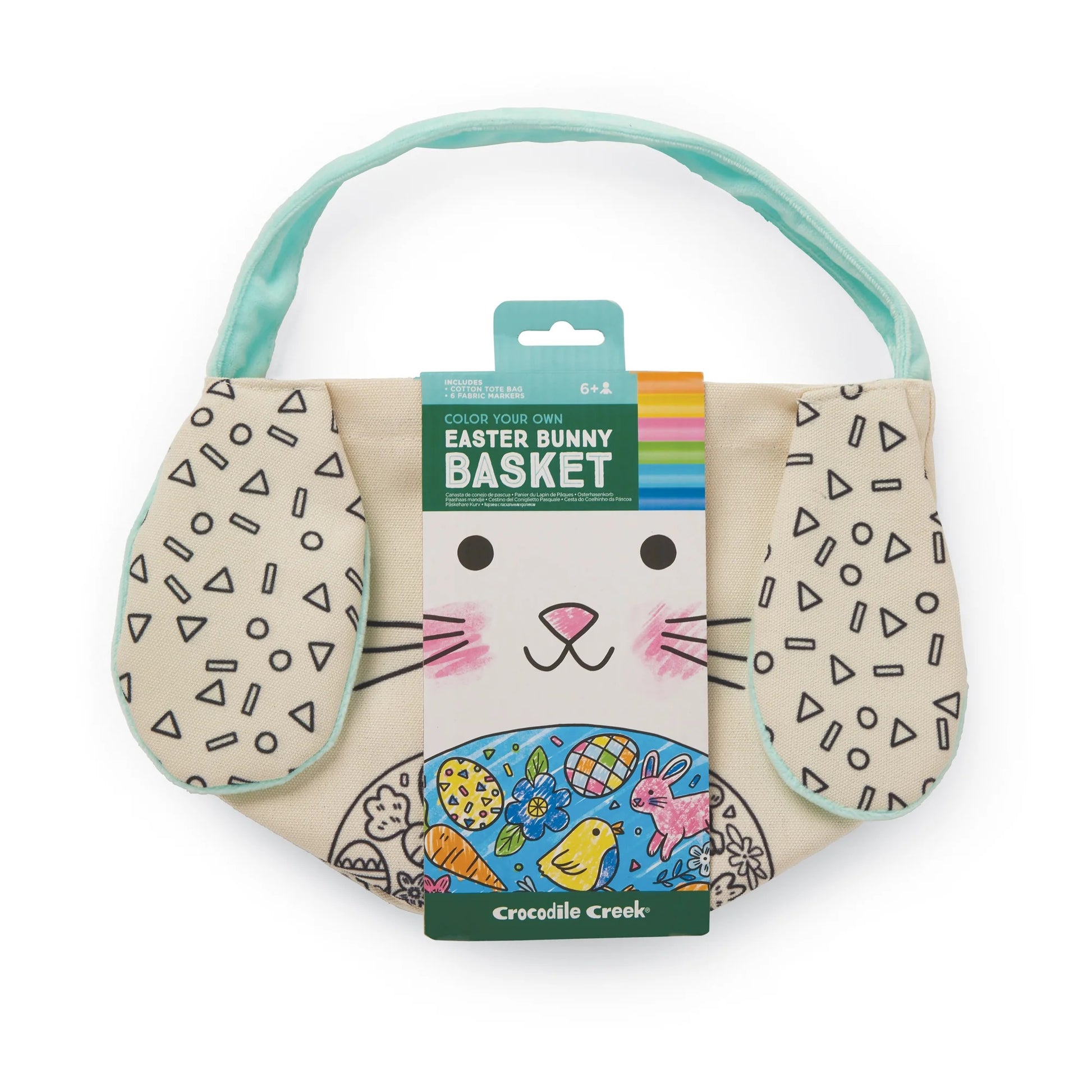 Color Your Own Easter Basket Kit