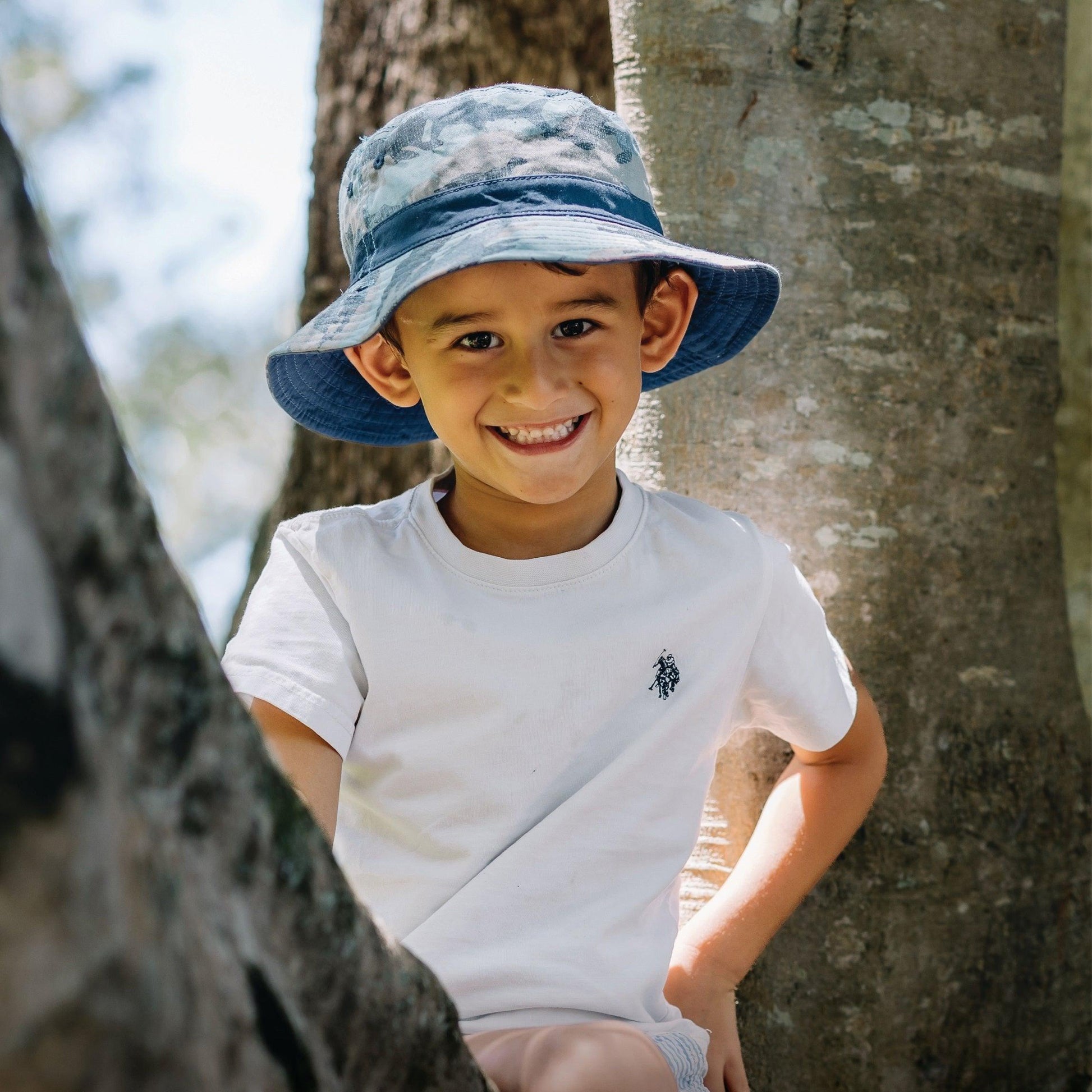 Dozer Boy's Bucket Hat - Reef (2 Years & Up)