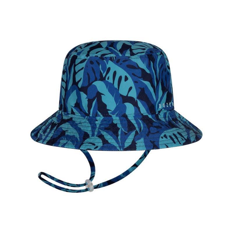 Dozer Boy's Bucket Swim Hat - Darkwood