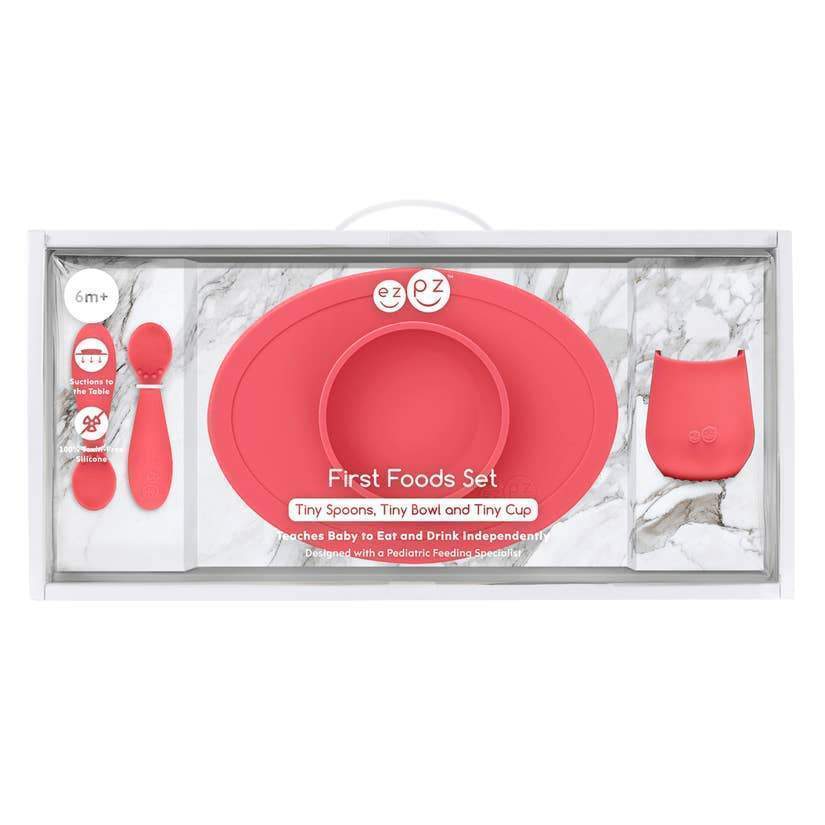 EZ-PZ First Foods Set - Coral