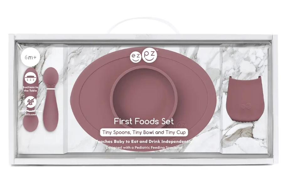 EZ-PZ First Foods Set - Mauve