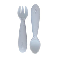 EZ-PZ Mini Utensils - Pewter