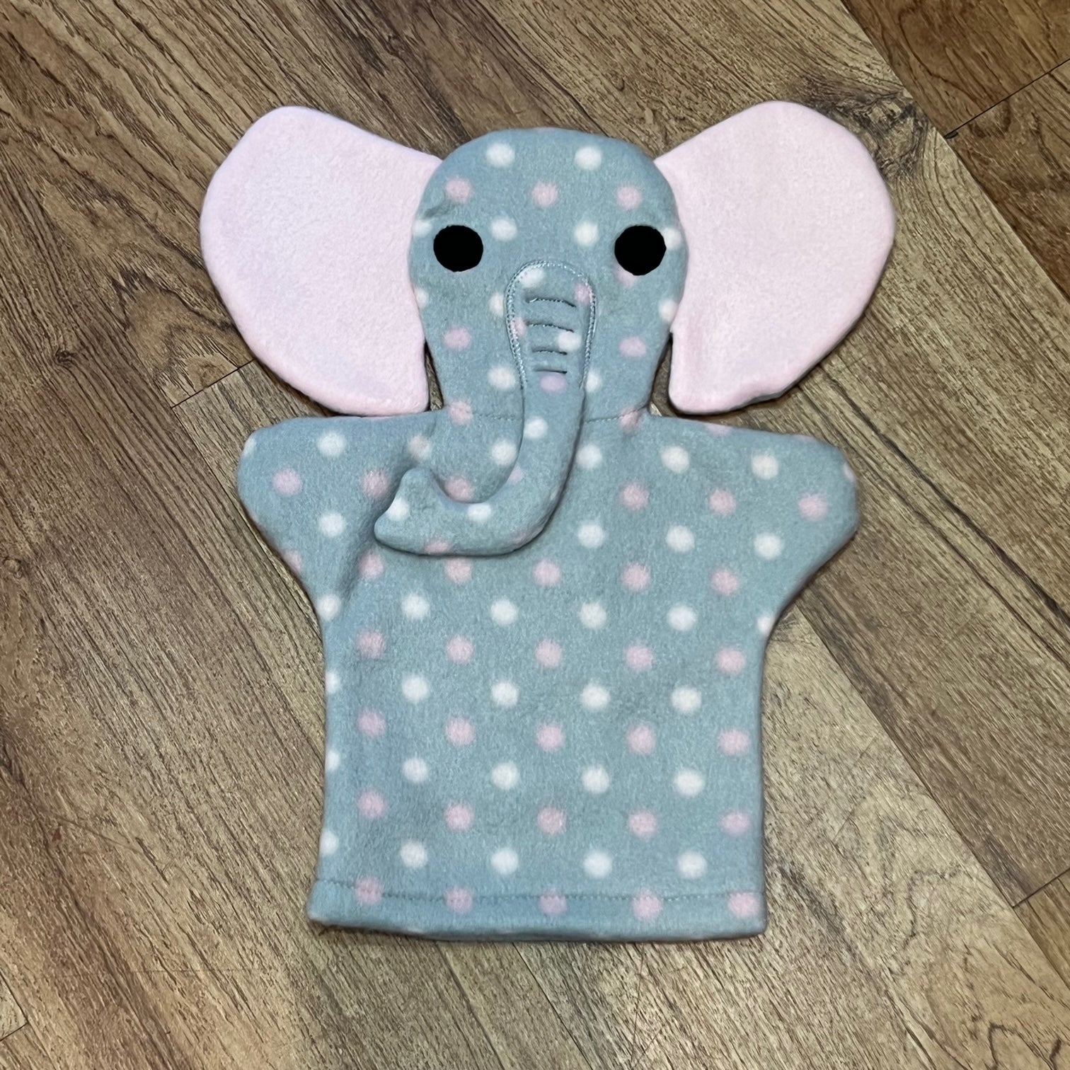 Fleece Hand Puppets - Fanciful Elephant