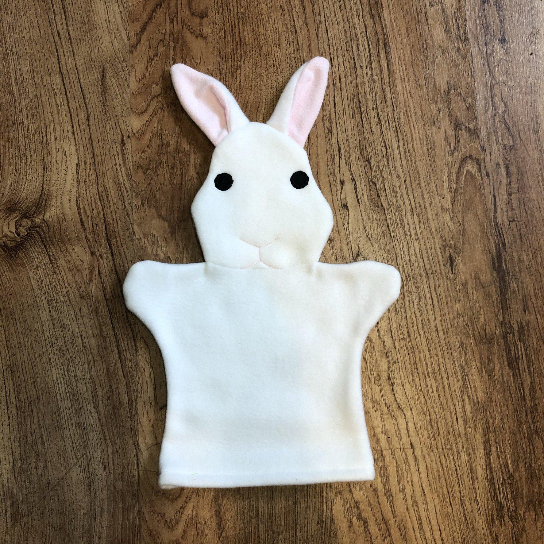 Fleece Hand Puppet - Bunny