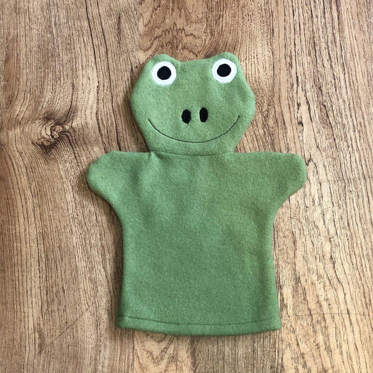 Fleece Hand Puppets - Frog