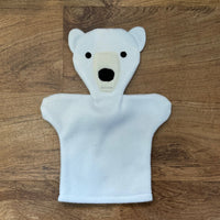 Fleece Hand Puppets - Polar Bear