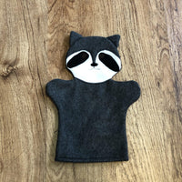 Fleece Hand Puppets - Raccoon