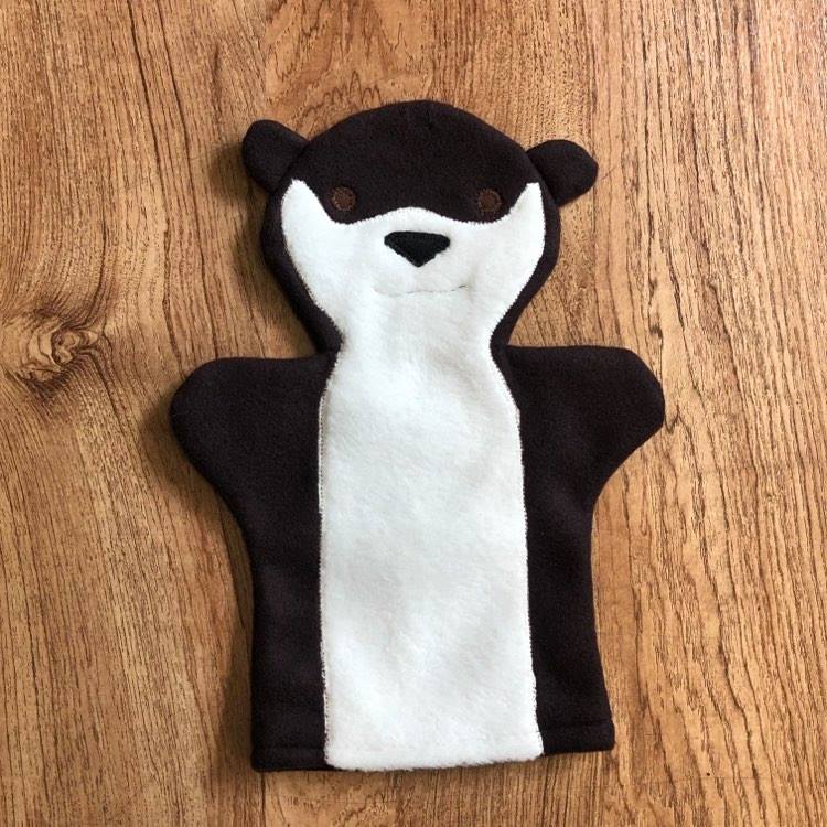 Fleece Hand Puppet - River Otter