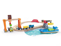 Hape Lift & Load Harbor Set