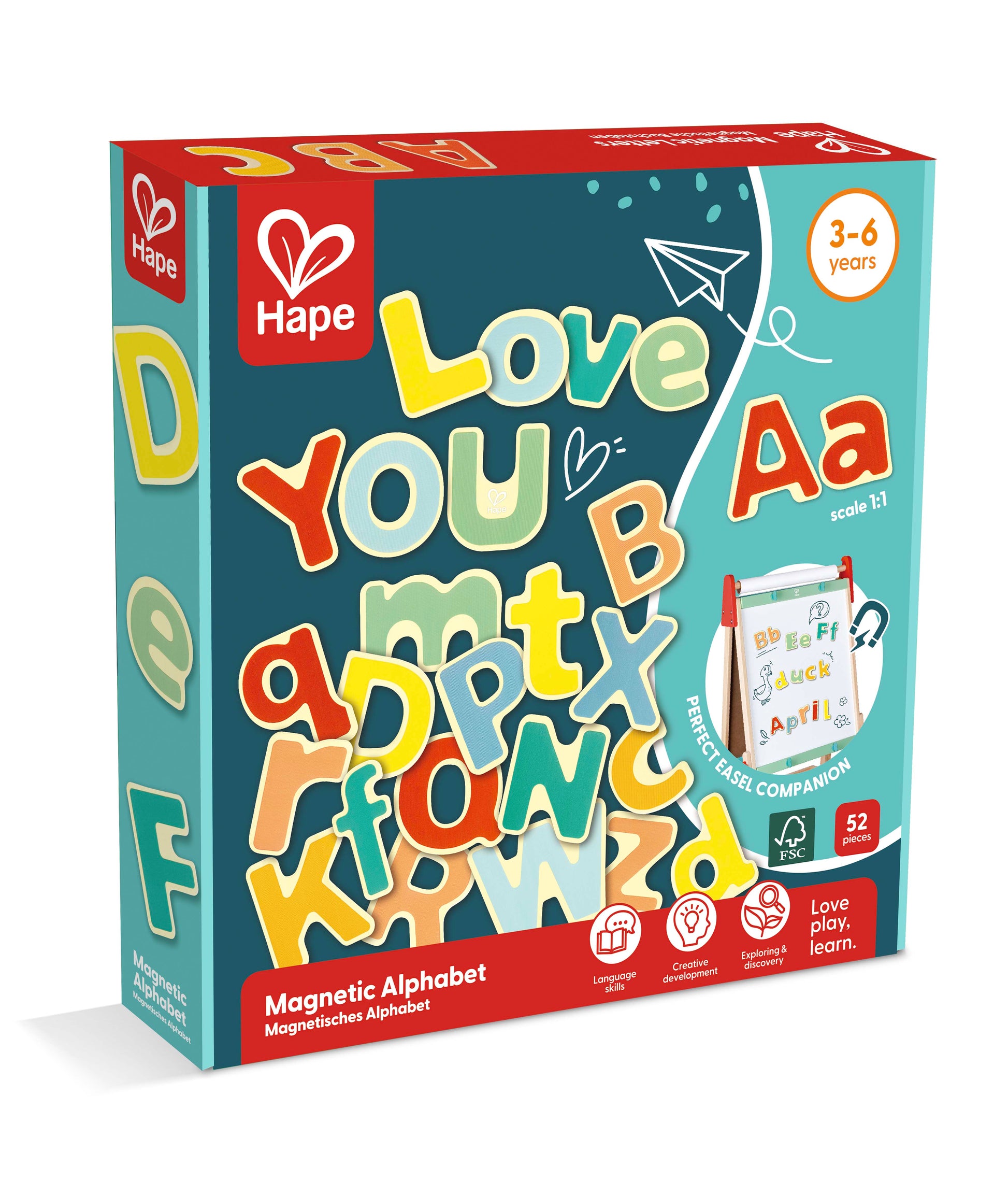 Hape Magnetic Alphabet