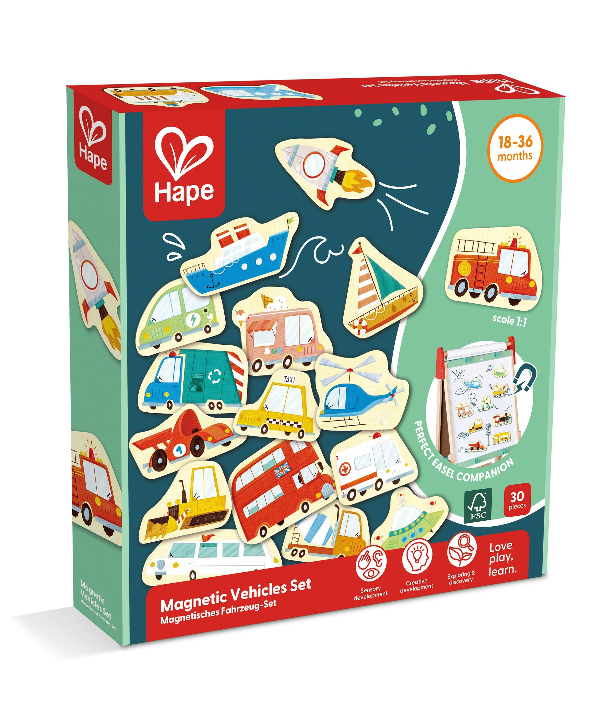 Hape Magnetic Vehicles