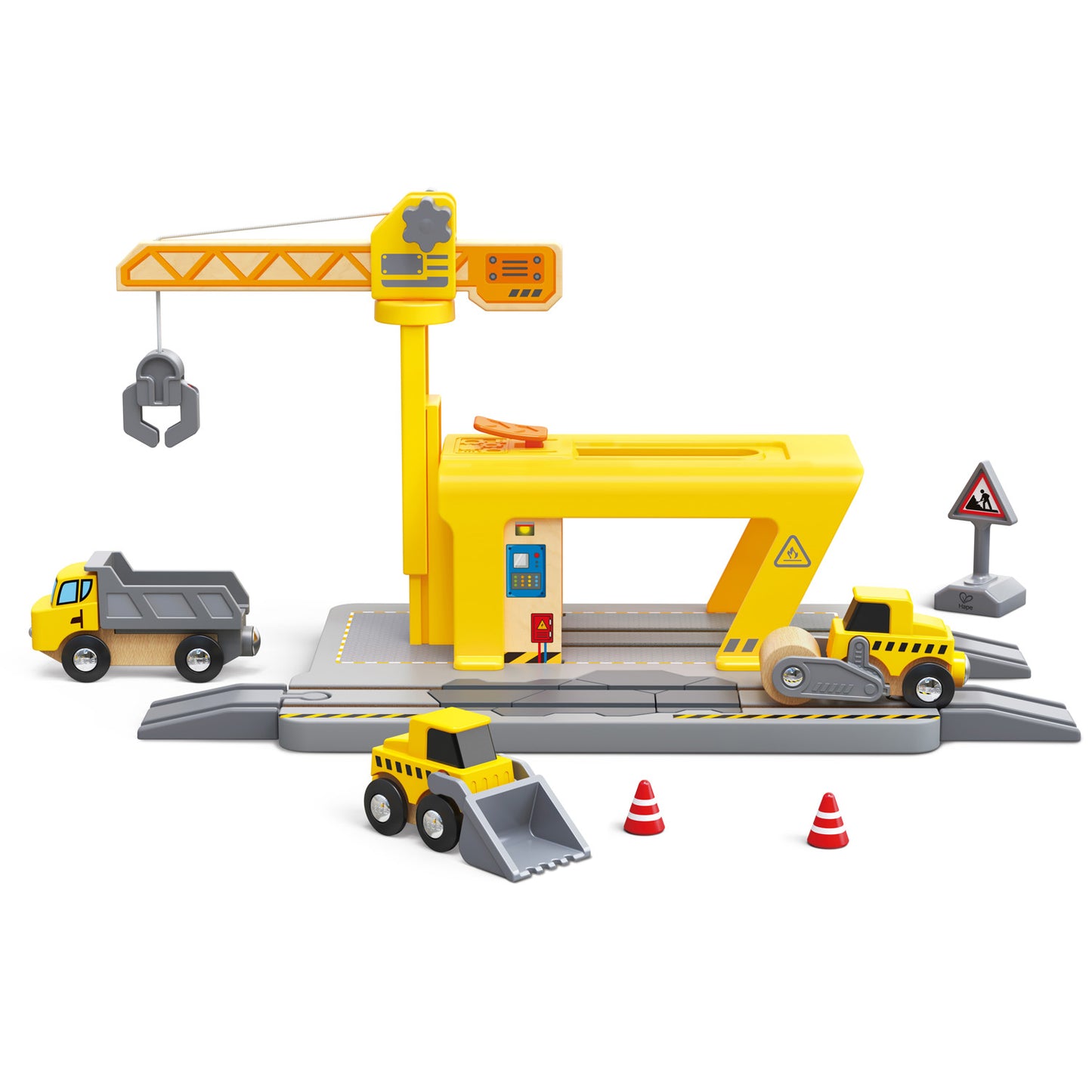 Hape Railway Crane Construction