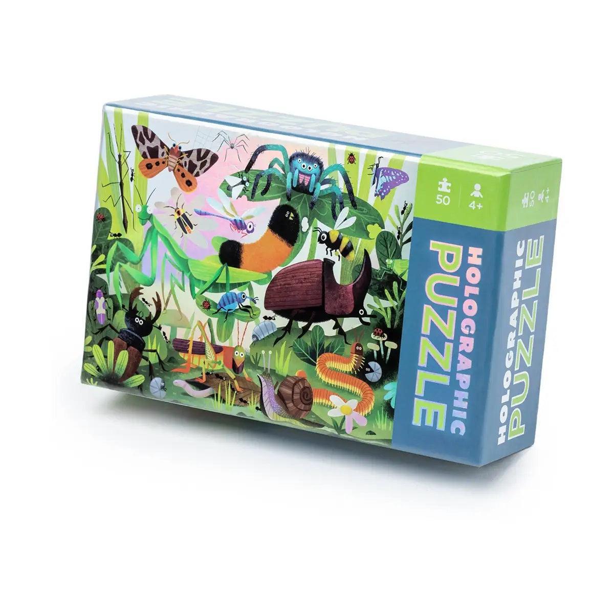 Holographic Backyard Bugs 50-Piece Puzzle