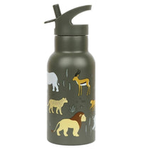 Insulated Stainless Steel Water Bottle w/ Straw - Savanna