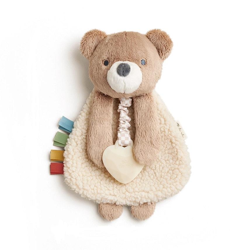 Itzy Ritzy Itzy Friends Lovey Plush + Teether Toy - Bear