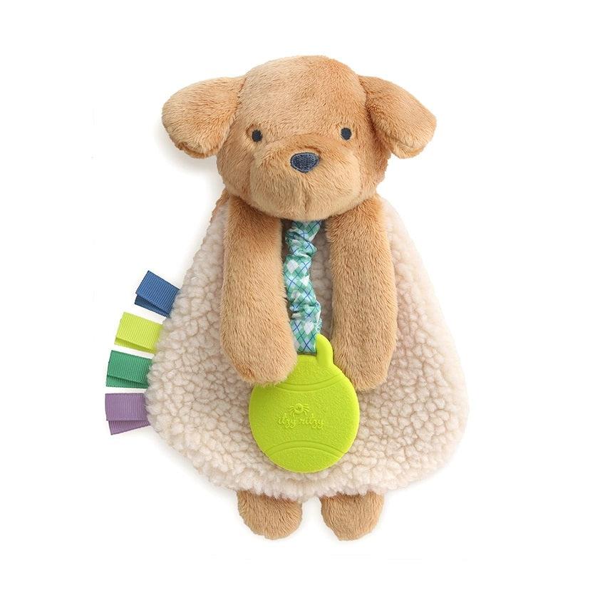 Itzy Ritzy Itzy Friends Lovey Plush + Teether Toy - Puppy