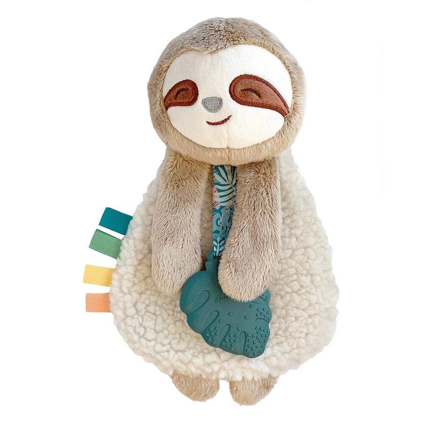 Itzy Ritzy Itzy Friends Lovey Plush + Teether Toy - Sloth