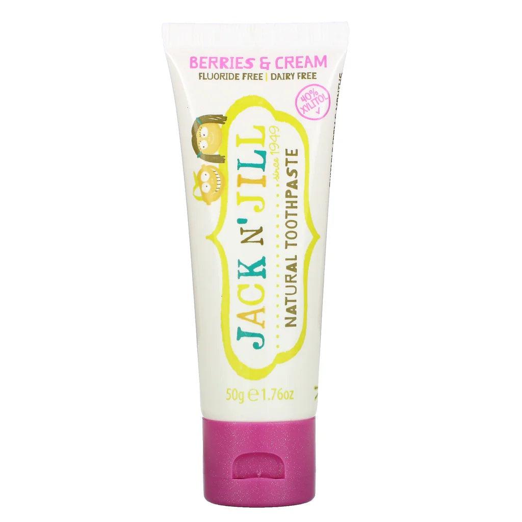 Jack N' Jill Natural Toothpaste - Berries & Cream