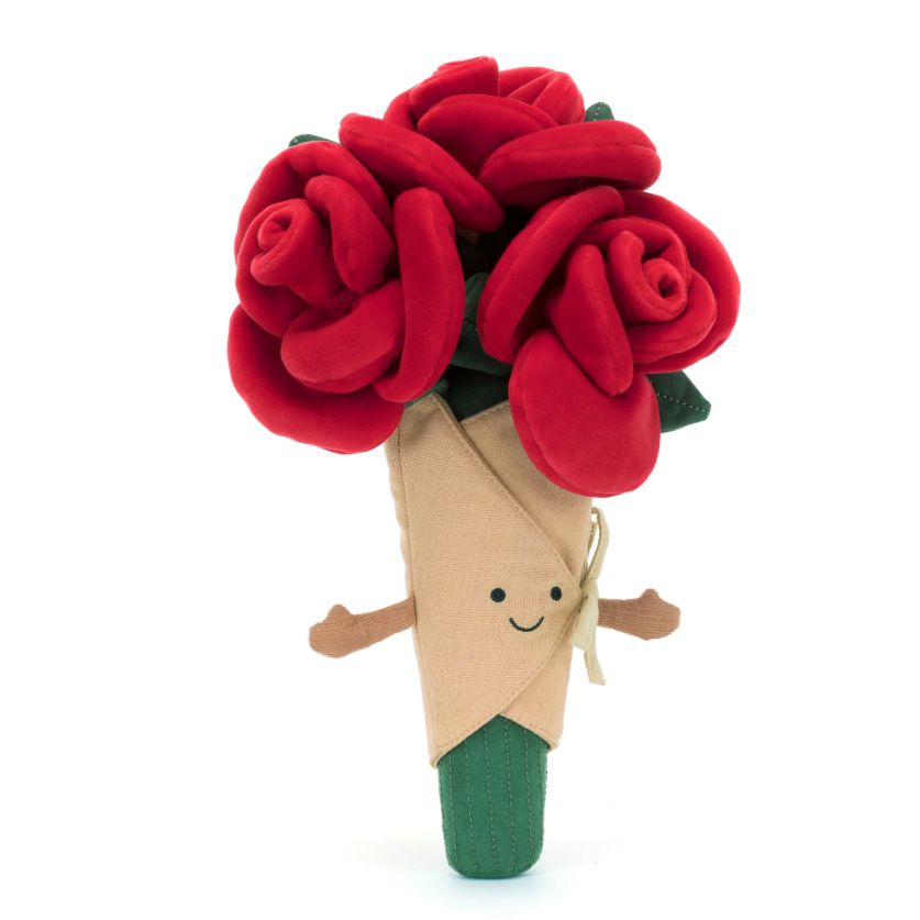 JellyCat Amuseable Rose Bouquet Plush