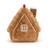 JellyCat Amuseable Gingerbread House Plush