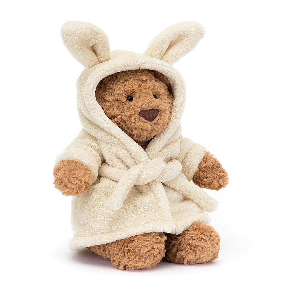 JellyCat Bartholomew Bear Bathrobe Plush