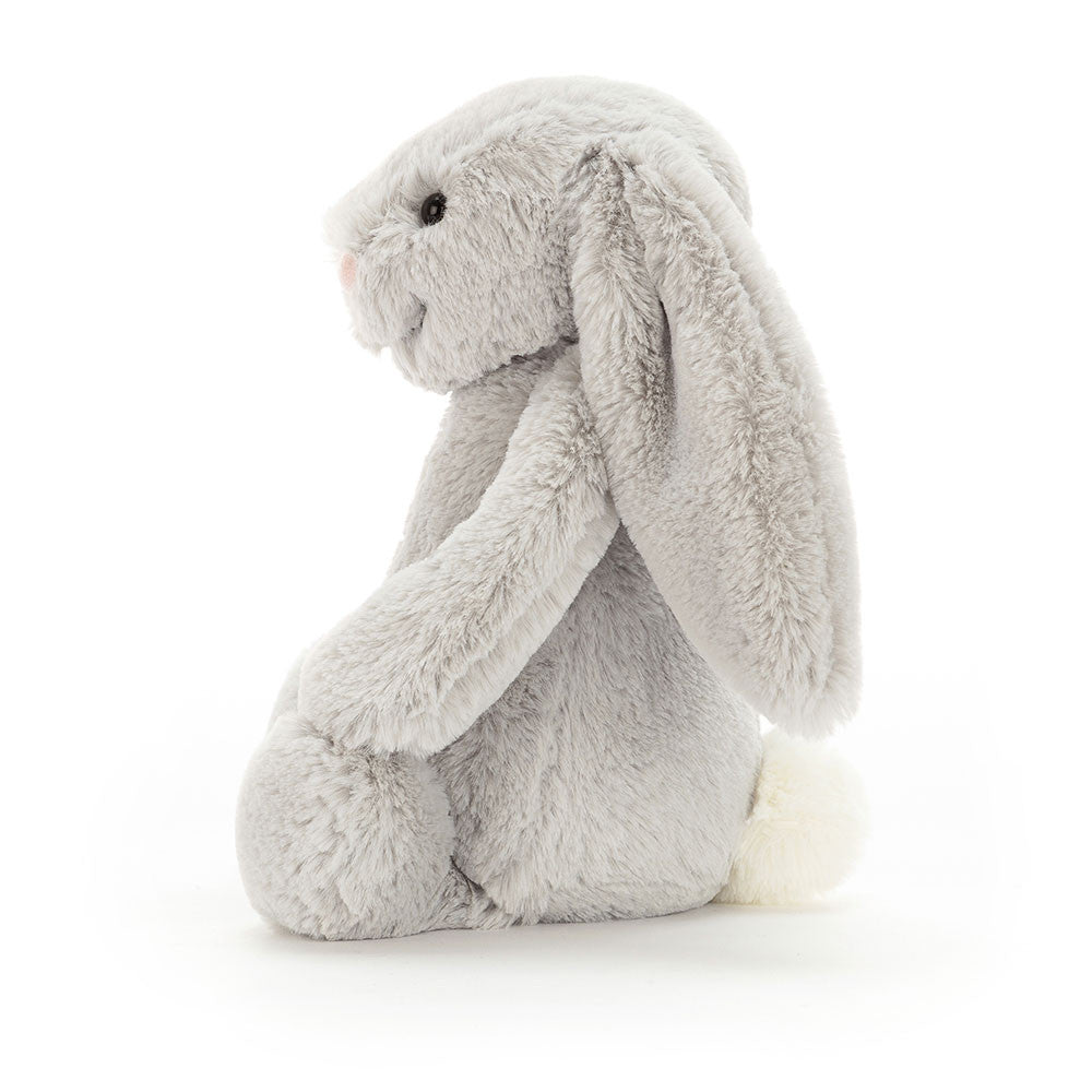 JellyCat Bashful Grey Bunny Plush