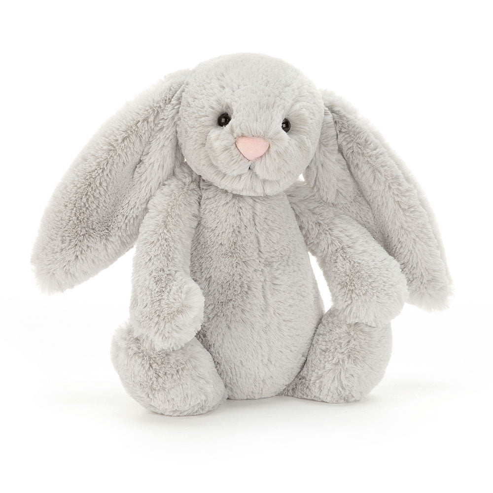 JellyCat Bashful Grey Bunny Plush