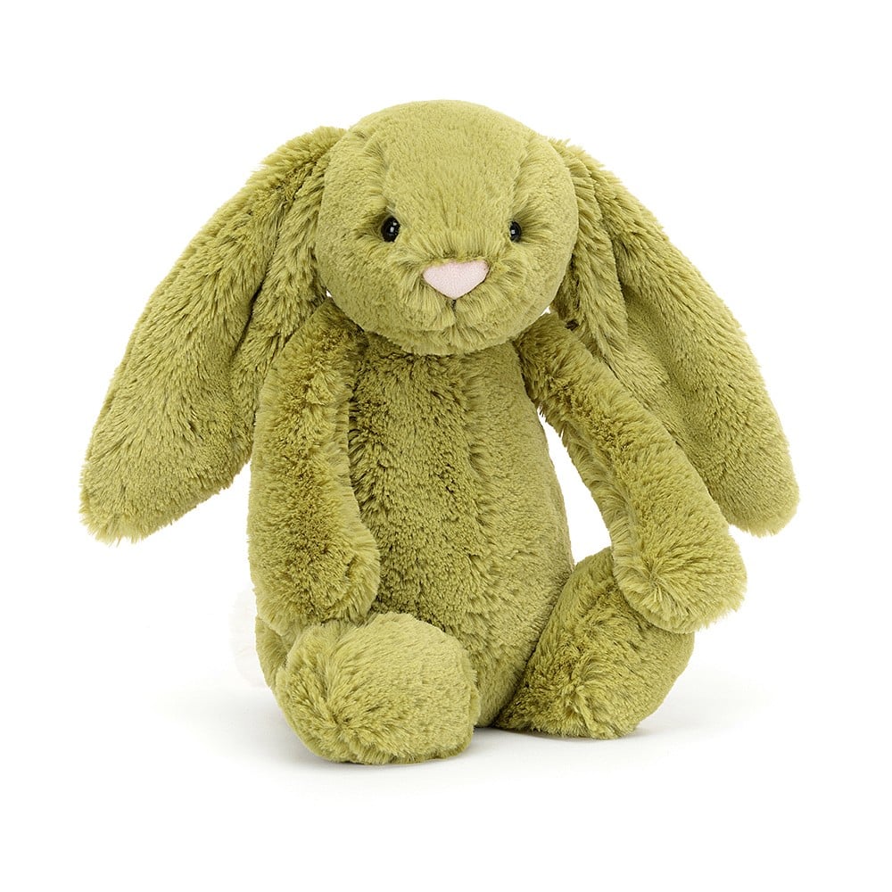 JellyCat Bashful Moss Bunny Plush