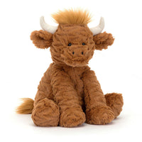 JellyCat Fuddlewuddle Highland Cow Plush