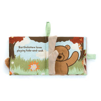 Jellycat Bartholomew Bear Loves You Fabric Book