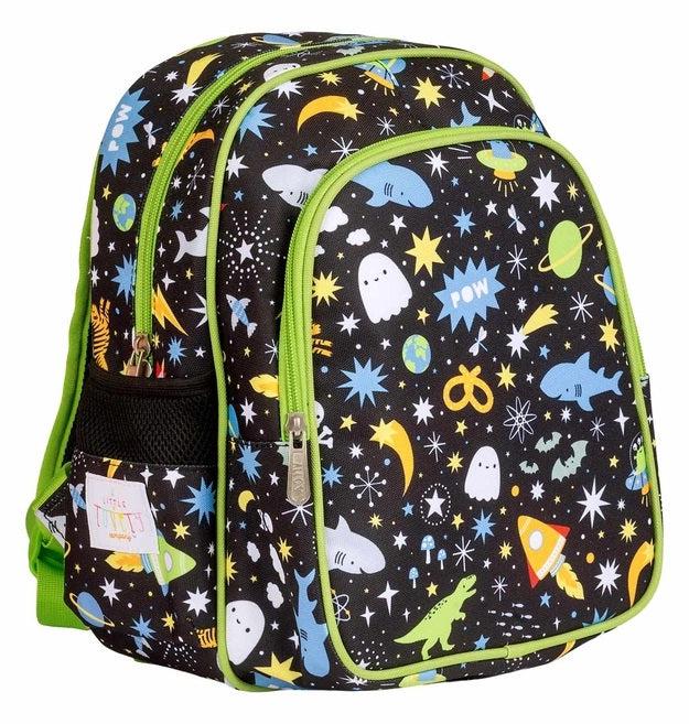 Kids' Backpack w/ Insulated Front Pocket - Galaxy