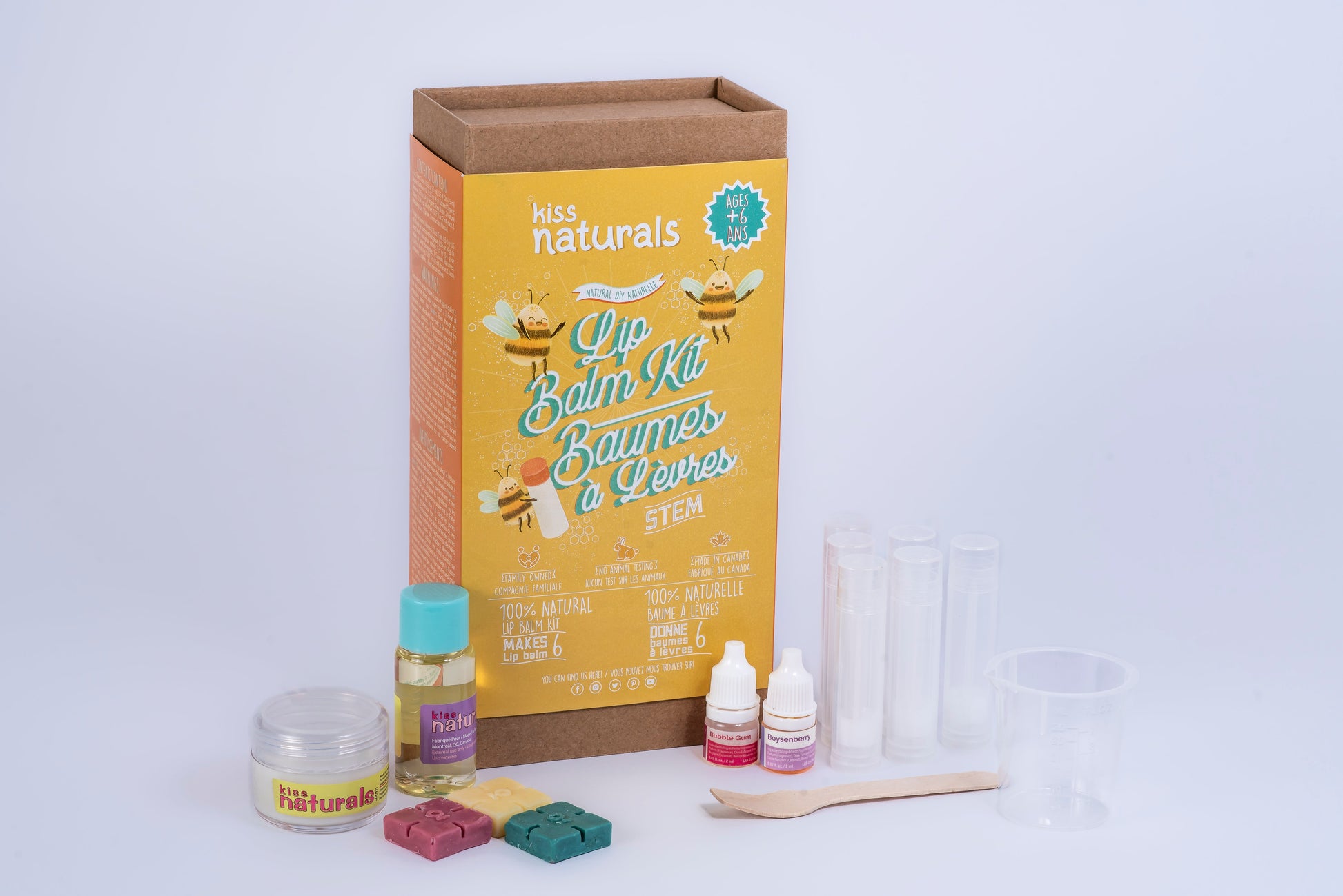 Kiss Naturals Lip Balm Kit