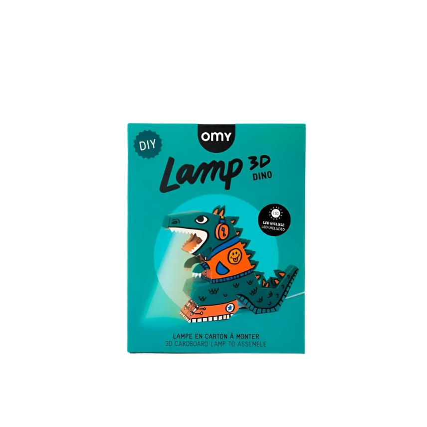 OMY 3D LED Art & Craft Lamp - Dino