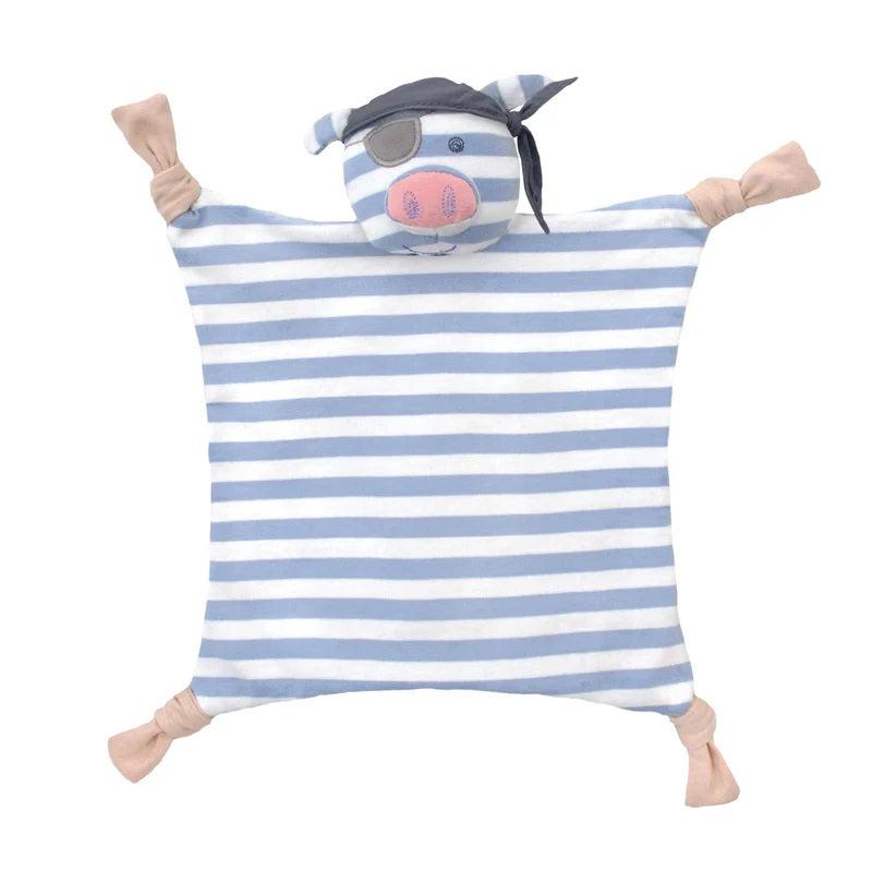 Organic Farm Buddies Blankies - Pirate Pig