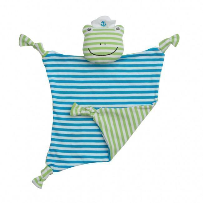 Organic Farm Buddies Blankies - Skippy the Frog