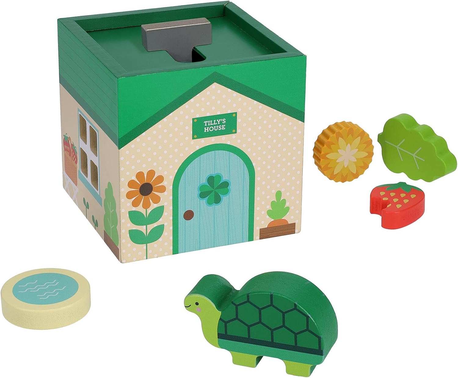 Petit Pals Tilly Tortoise Wooden Playset