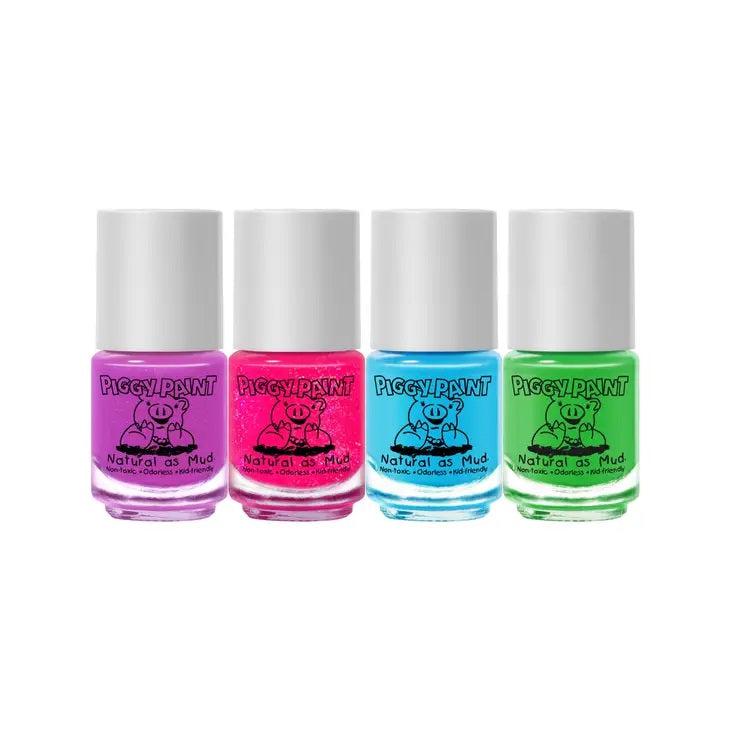 Piggy Paint Nail Polish Rainbow Box Set - Set of 4