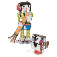 Piperoid Paper Craft Kits - Hana & Suzu