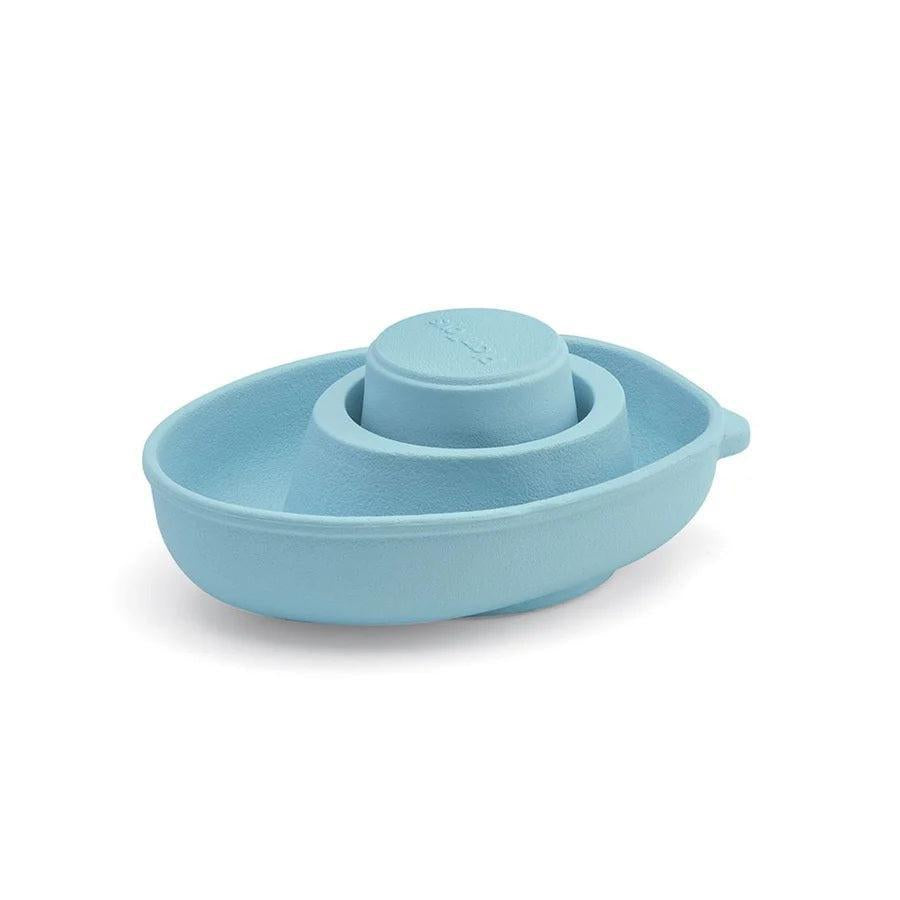 Plan Toys Rubber Convertible Boat -Pastel Blue