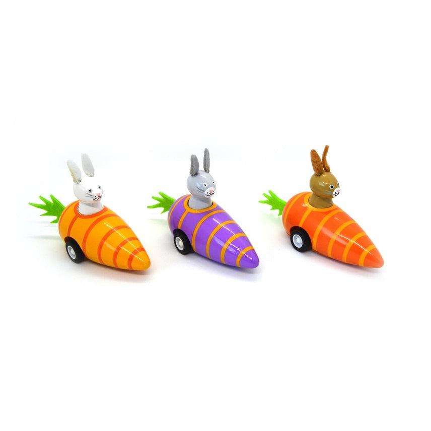 Pull-Back Bunny in Carrot