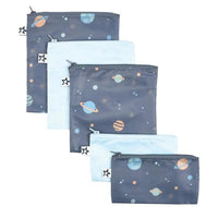 Reusable Snack Bags (5-Pack) - Space