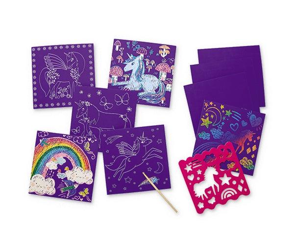 Sparkle Scratch Art Activity Set - Unicorn