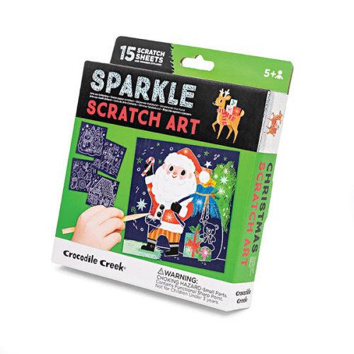 Sparkle Scratch Art Activity Set - Christmas